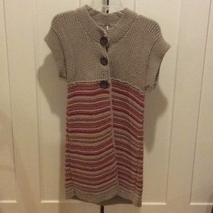 Reduced! Free People Long Sweater, Fits S/M